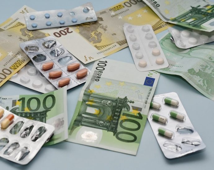Medicine and lot of euros.