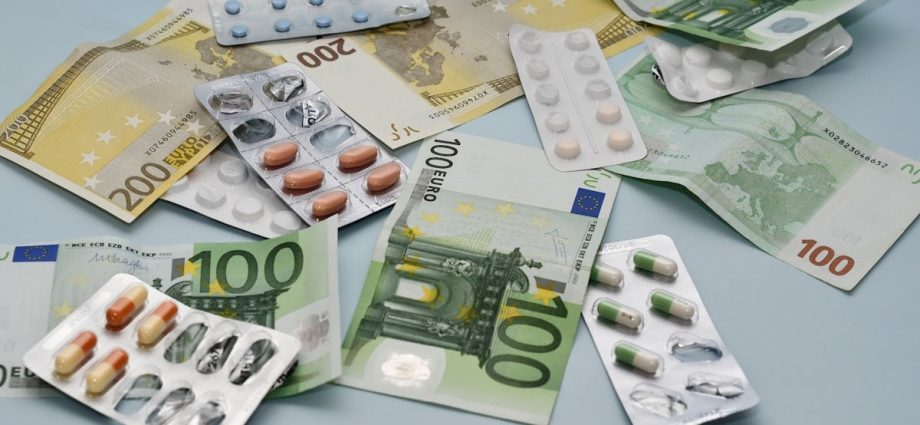 Medicine and lot of euros.